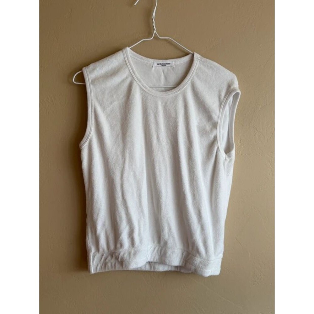 Perfectwhitetee Ellie Loop Terry Tank